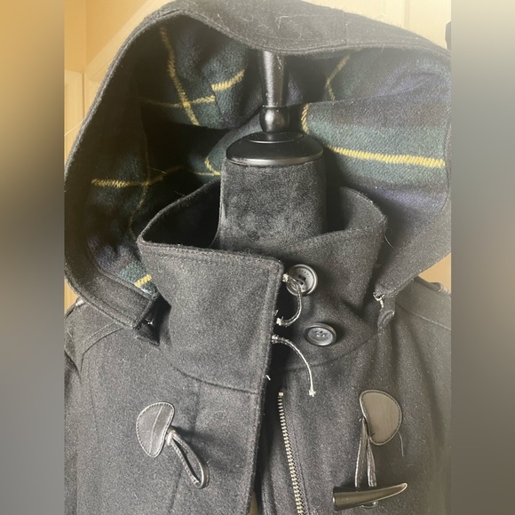 Tommy Hilfiger Wool Blend Hooded Toggle Coat Size XL - Picture 4 of 12
